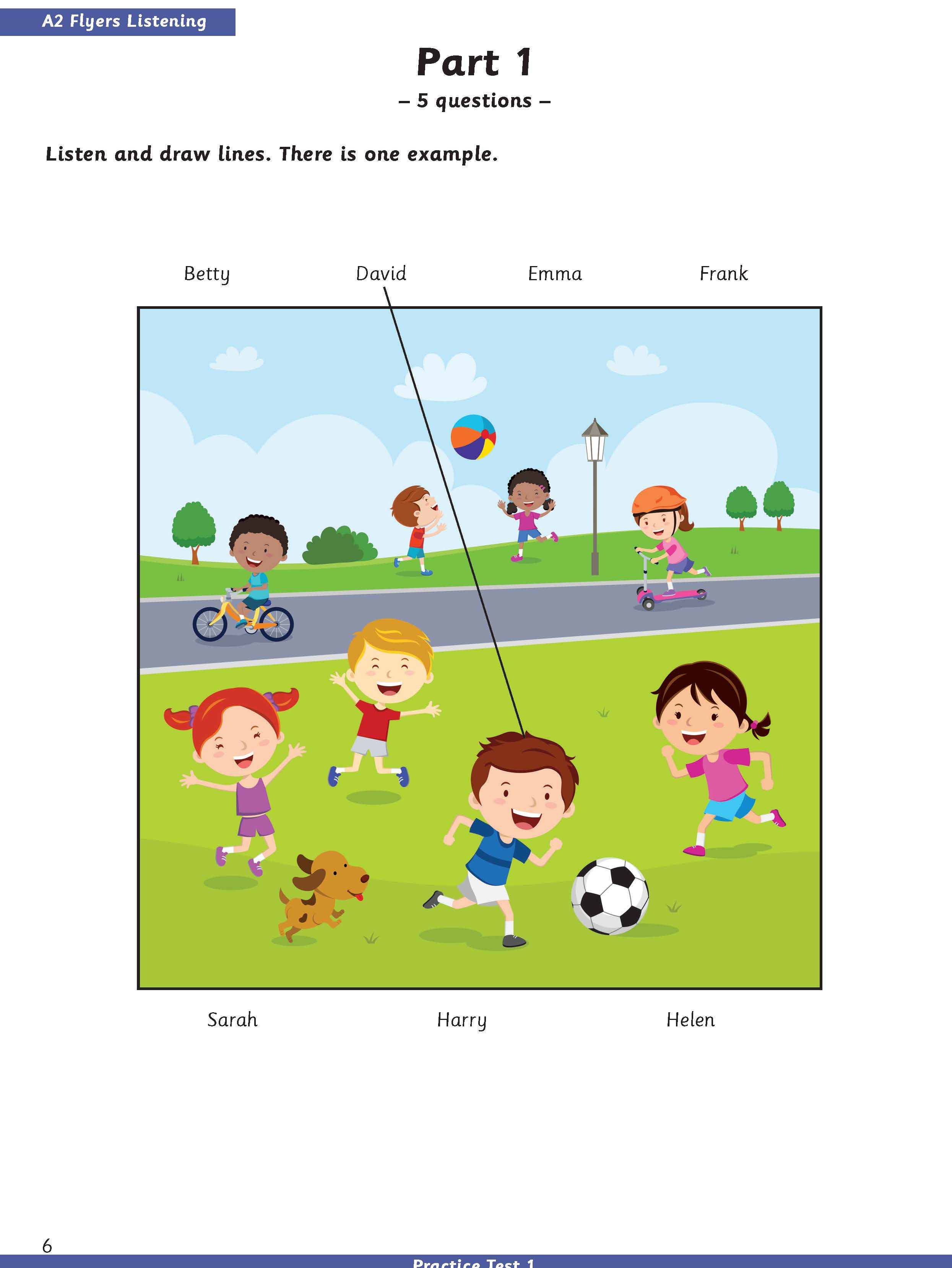Sách - dtpbooks - A2 Flyers - Practice Tests 1-5