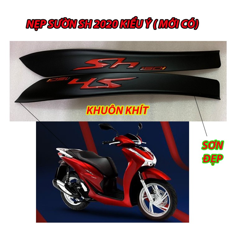 NẸP SƯỜN SH 2020 KIỂU Ý ( MỚI CÓ) - MT 2022