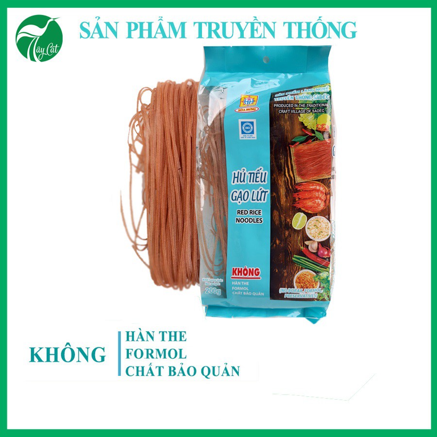 Hủ Tiếu Gạo Lứt Khô Sa Đéc 200g