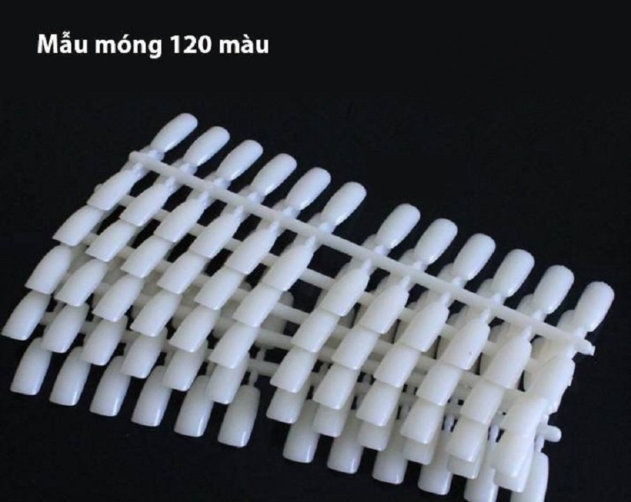 [HCM]MÓNG GẮN BẢNG MÀU MẪU 120 MÓNG