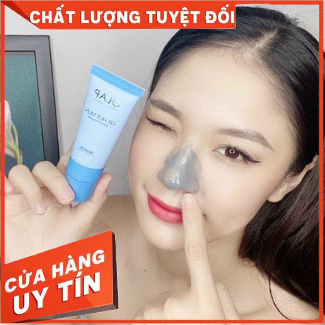 Gel lột mụn bùn khoáng olap chính hãng 40ml hút sạch mụn cám , mụn đầu đen hiệu quả