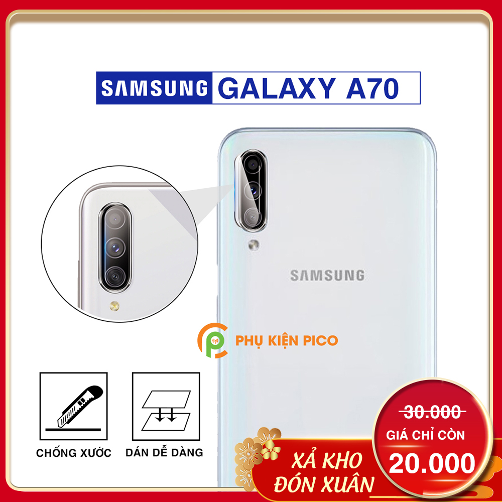 Dán camera Samsung Galaxy A70 chống xước bảo vệ camera - Cường lực Camera Samsung A70