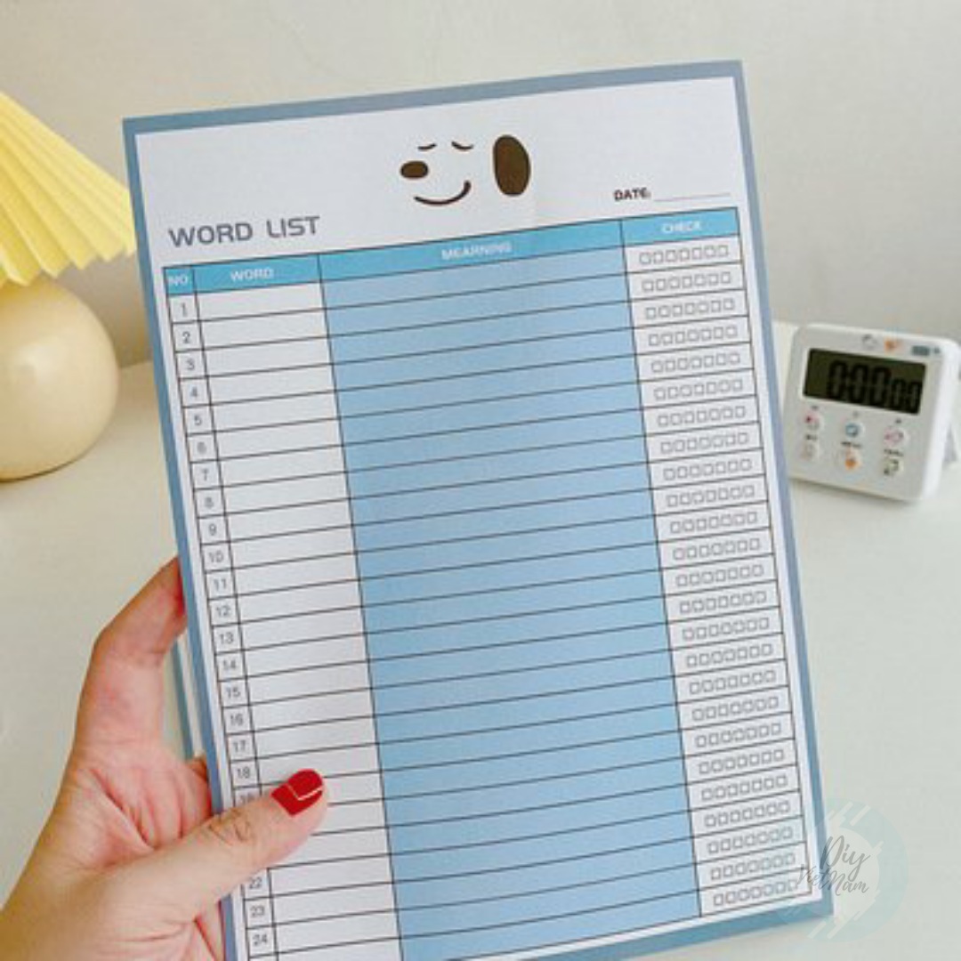 [HCM]GIẤY NOTE Ô/ KẾ HOẠCH SNOOPY