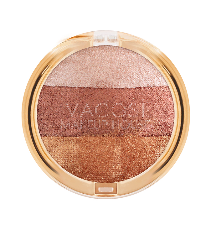 Phấn mắt nhũ 3 màu vacosi trio eyeshadow