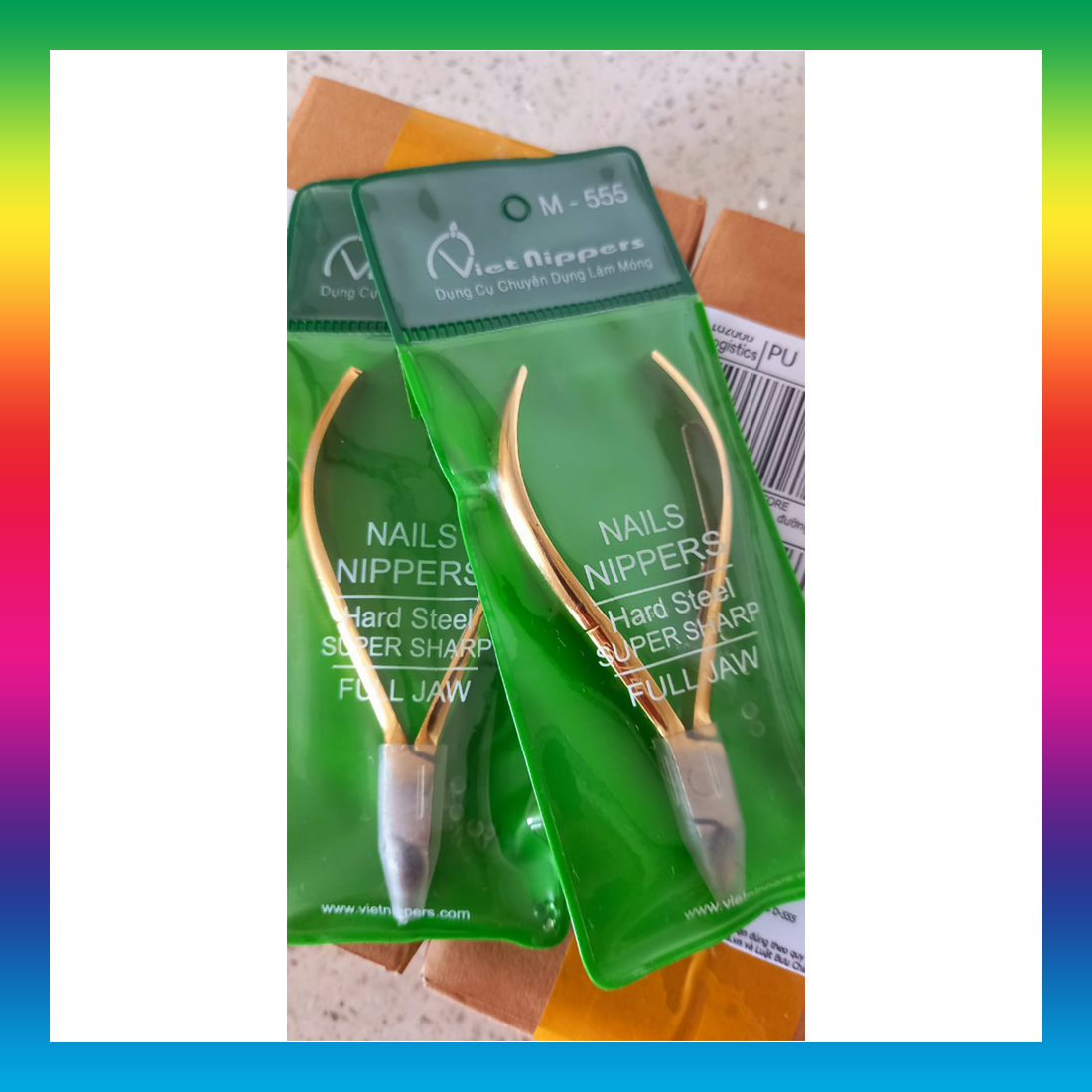 [ SIÊU SALE ] - COMBO 10 KÌM CẮT MÓNG THÉP CHUYÊN DỤNG VÀNG M-555