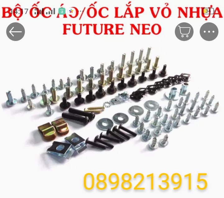 Bộ ốc áo xe Future Neo