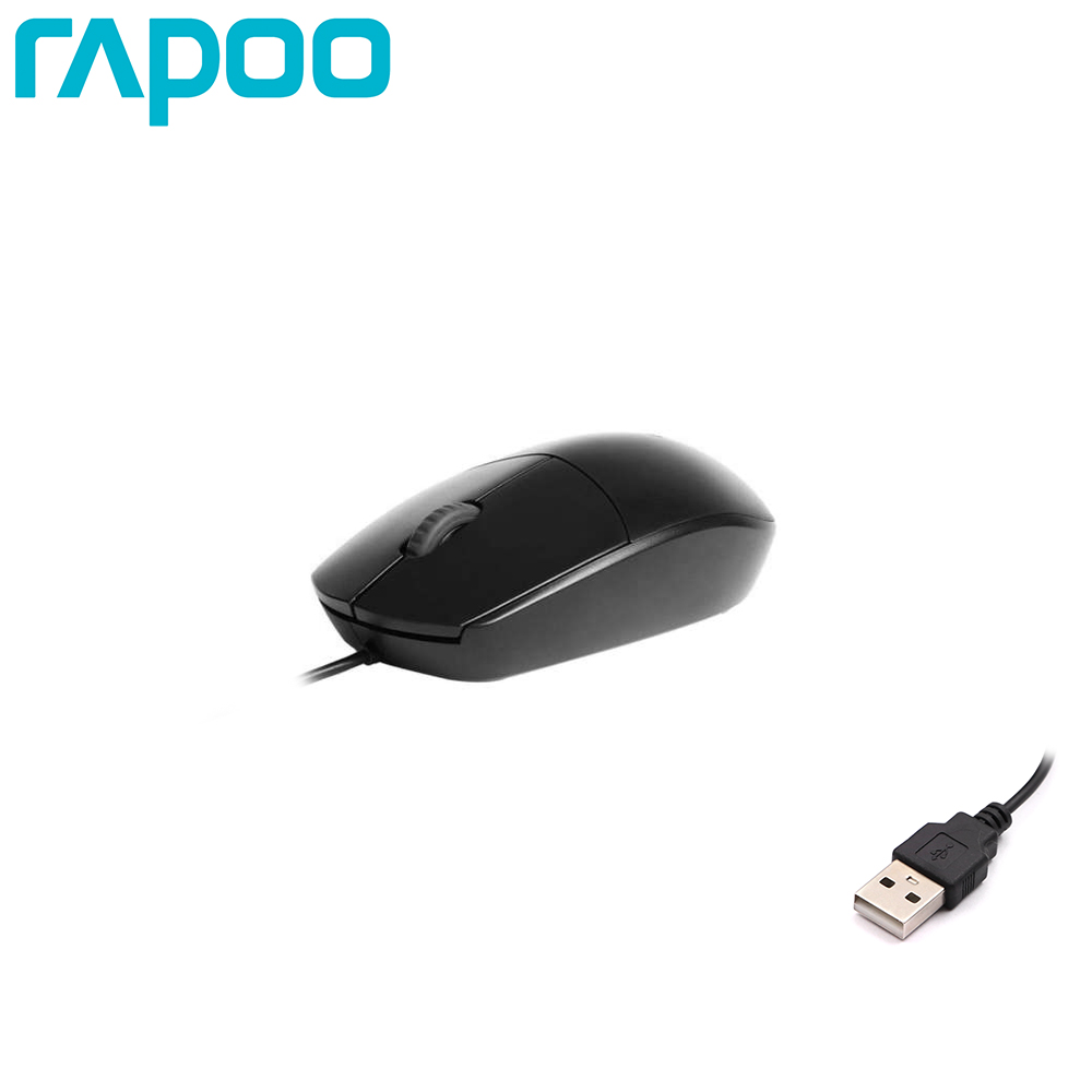 Chuột có dây RAPOO N100 - Hãng phân phối chính thức