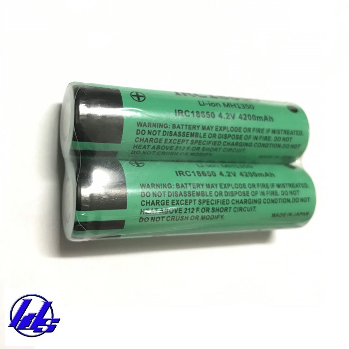 Combo 2 viên pin sạc 18650 (IRC18650) Panasonic 4200mAh