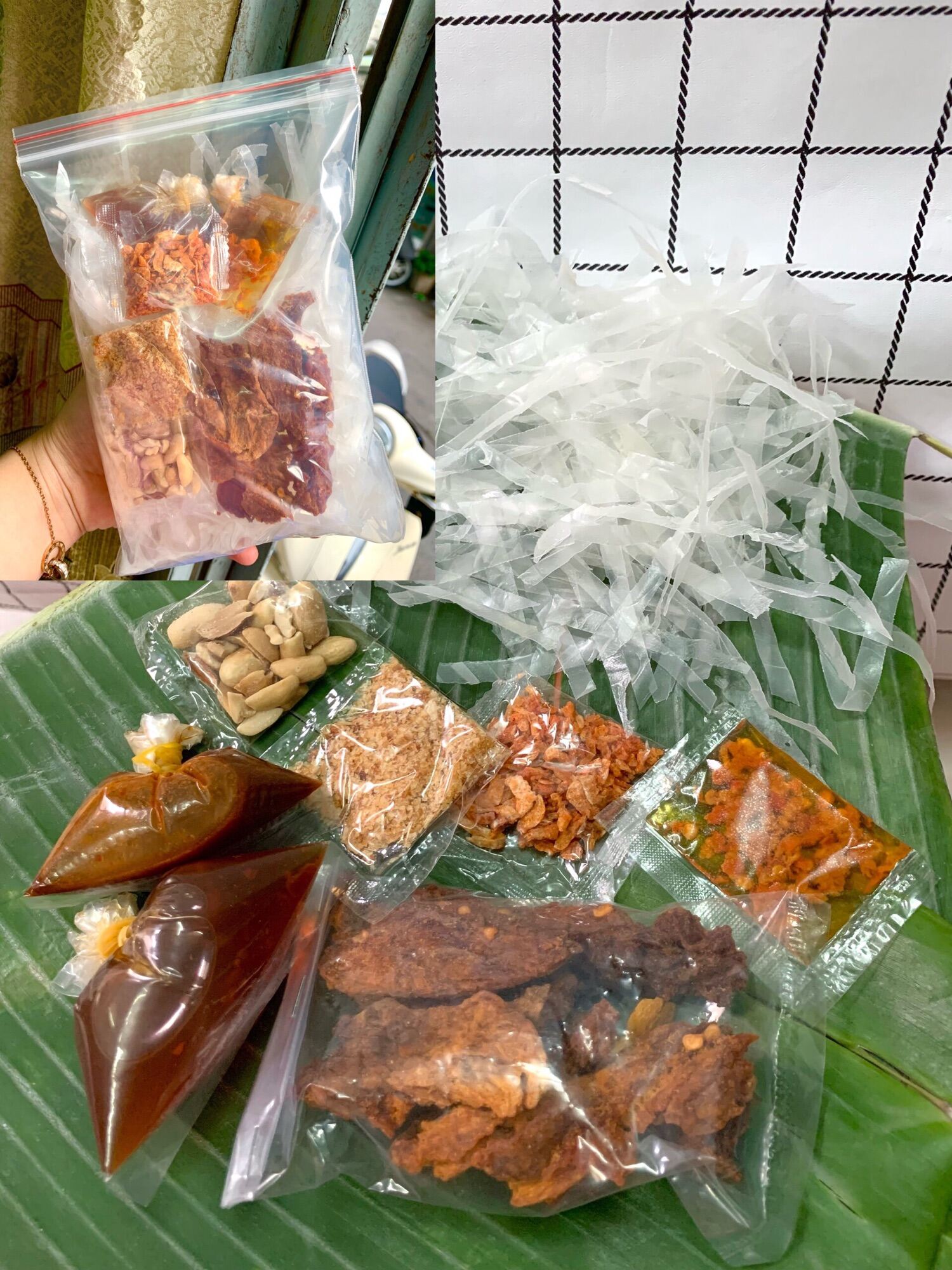 Bánh Tráng Trộn Khô Bò Giòn 1 Bịch