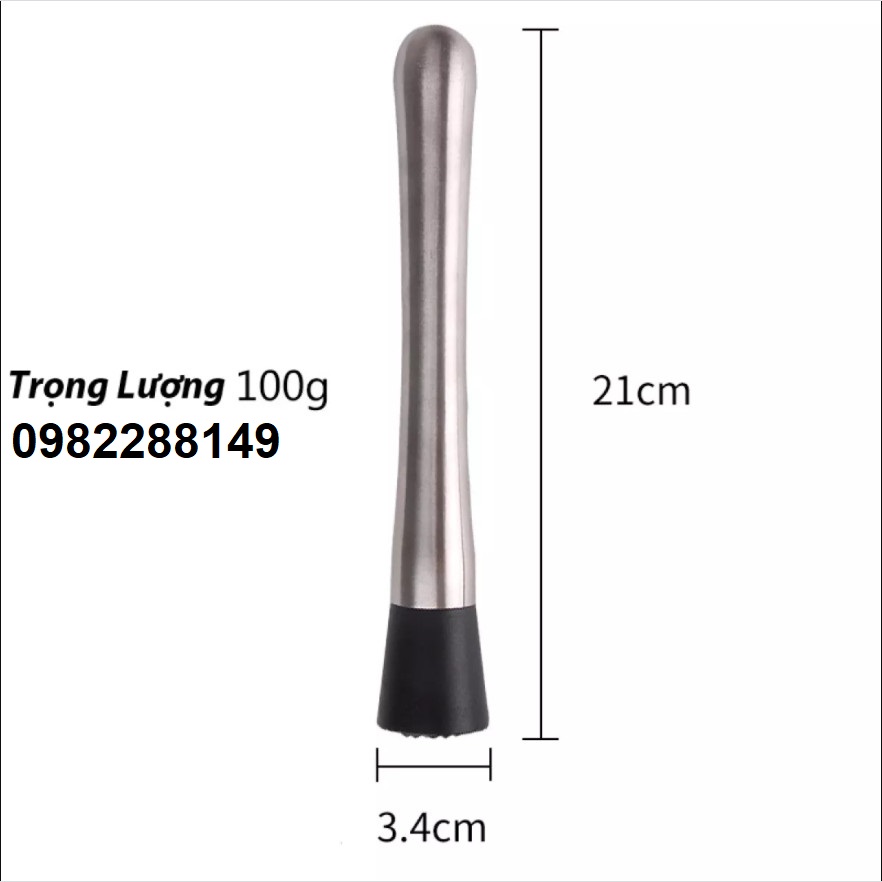 CHÀY DẦM PHA CHẾ , DỤNG CỤ DẦM INOX (2 Size lớn và nhỏ)