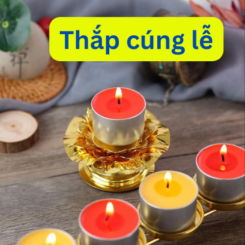 Nến Tealight 50 Viên Cháy 4 Tiếng