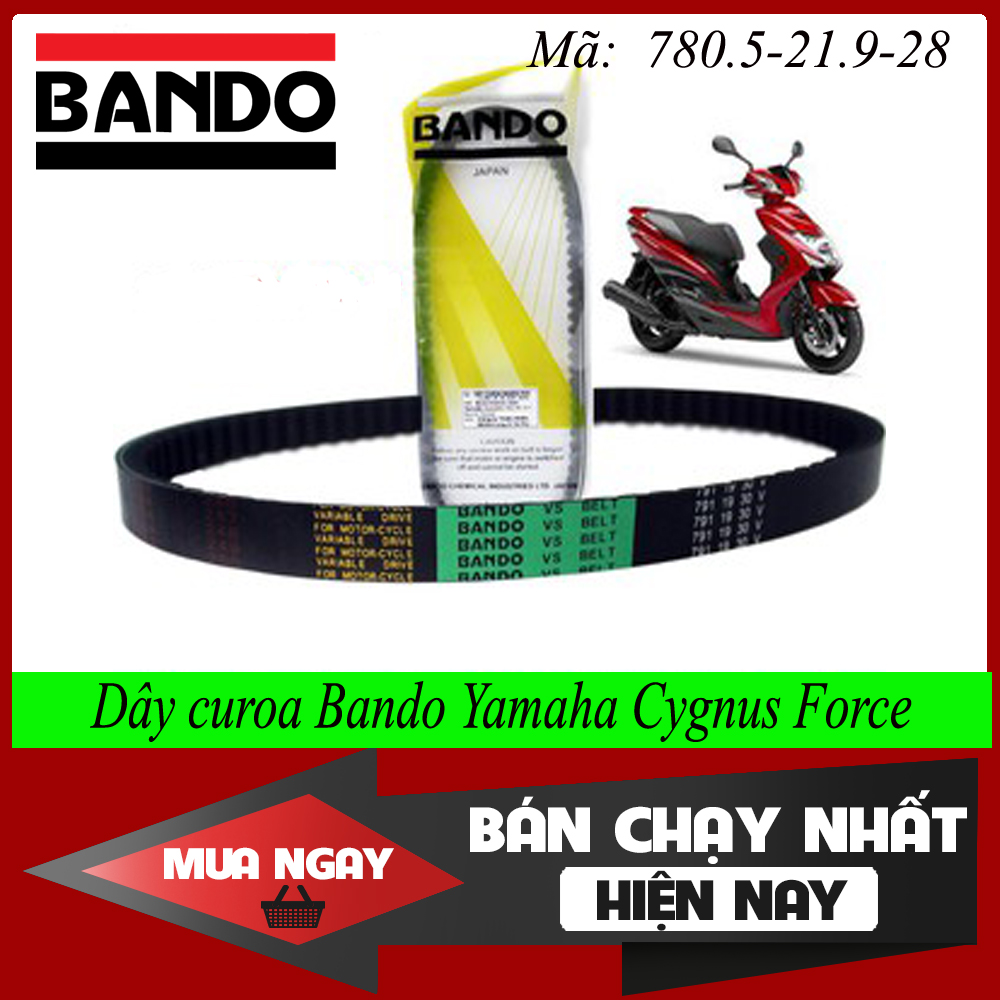 Dây curoa Bando xe tay ga Yamaha Cygnus Force