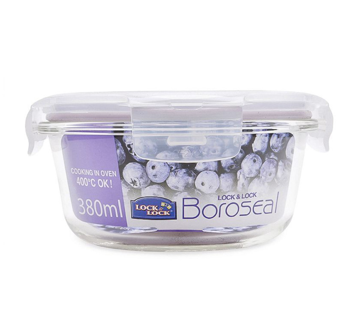 Hộp thủy tinh cao cấp LOCK&LOCK 380ml hoặc 650ml (mua tại ptptshop)