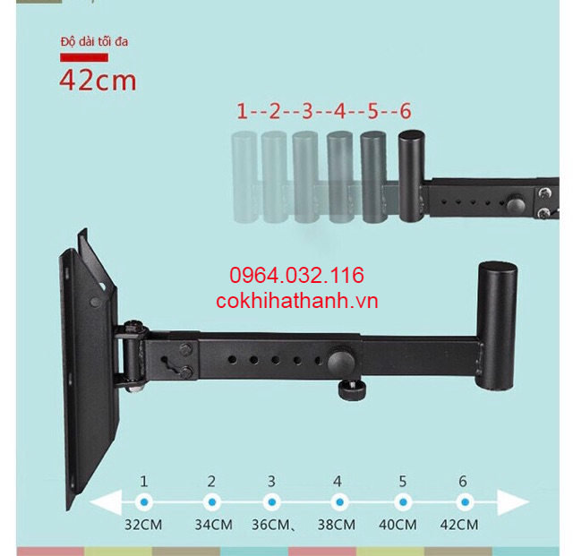 GIÁ TREO LOA FULL BASS 30 (Chịu tải đến 40kg)