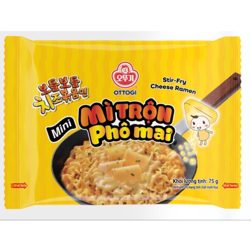 MÌ TRỘN PHÔ MAI OTTOGI MINI 80G