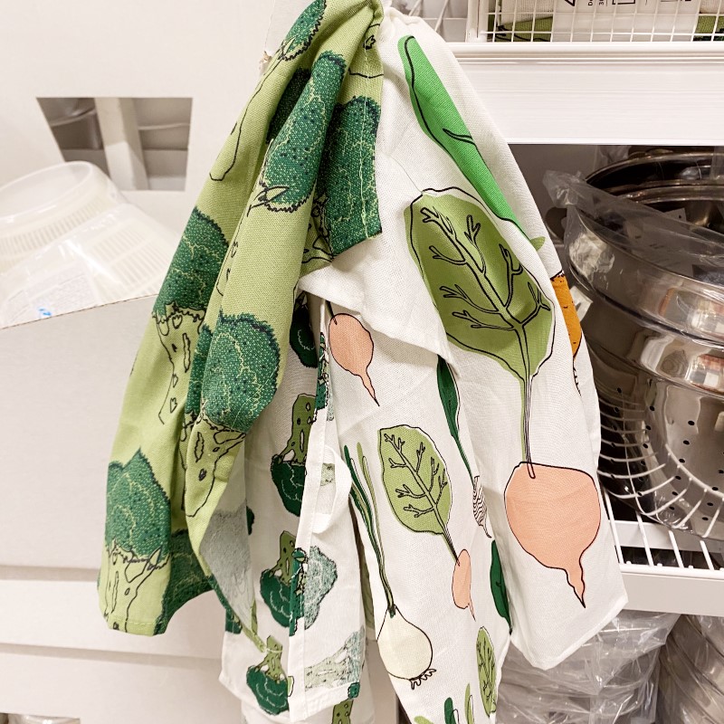 Bộ 4 khăn lau bát đĩa, đồ dùng bếp Torvfly IKEA