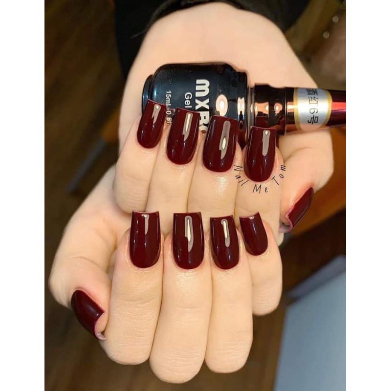Sơn gel đỏ Mxbon