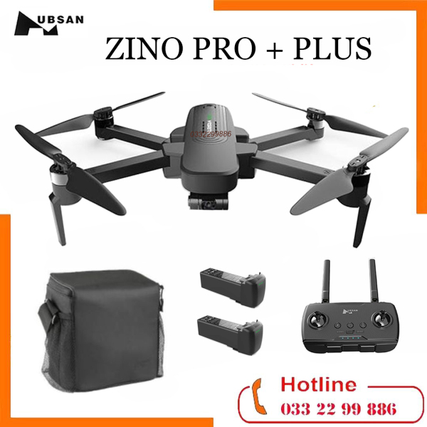 Flycam Hubsan Zino Pro Plus Camera 4k Gimbal Chống rung 3 Trục thời gian bay 43 phút tầm xa lên đến 8Km