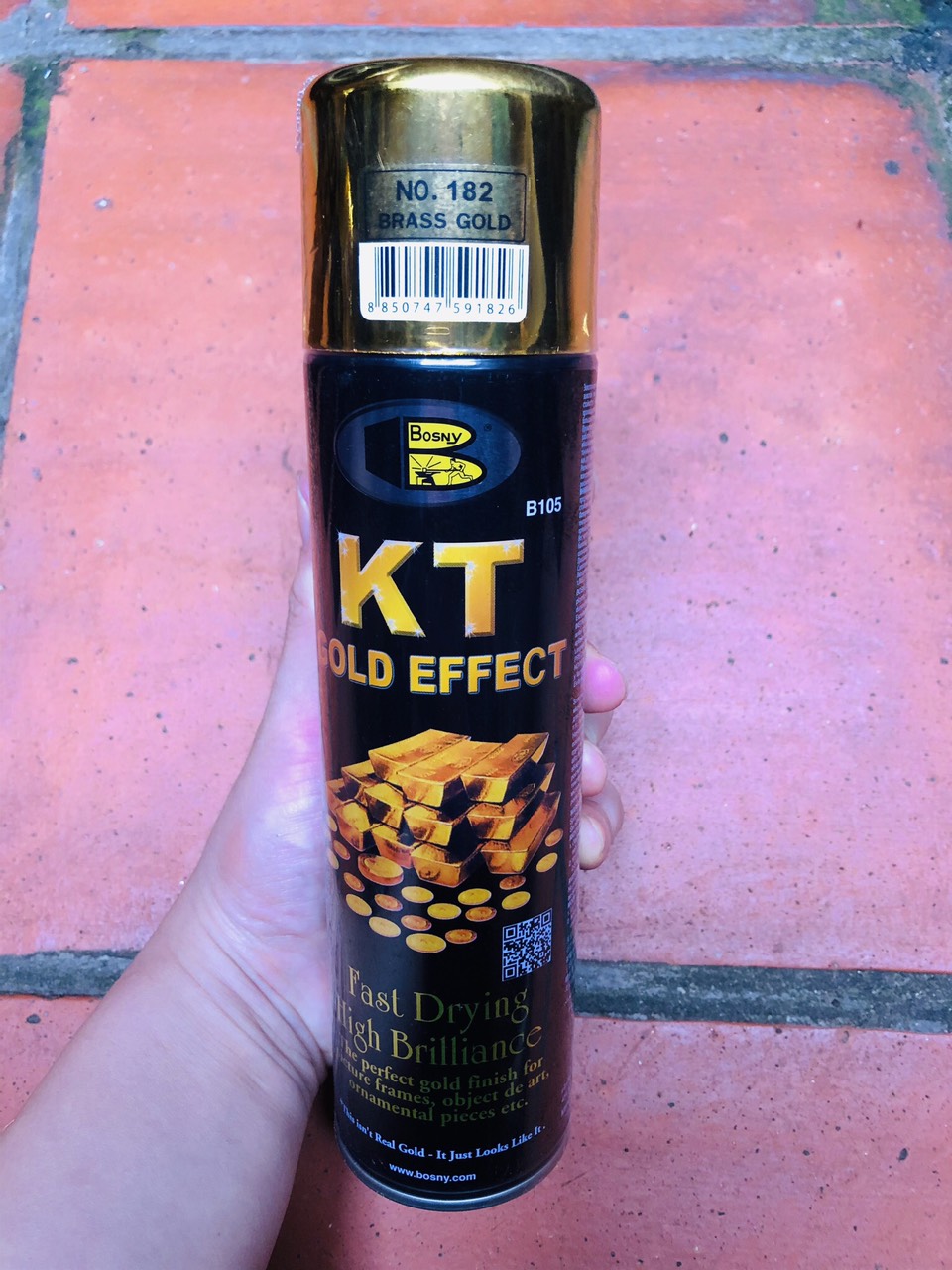 Sơn xịt mạ vàng KT Gold Efect