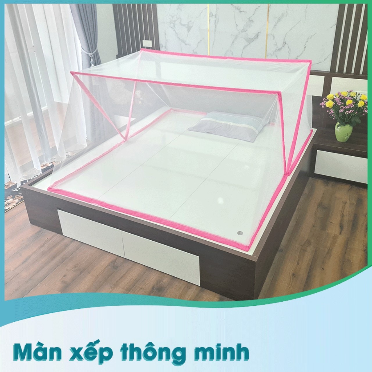 Mosquito Net sleeping stowed-stowed smart-bed nets take adult-sleep monitor reverse compact