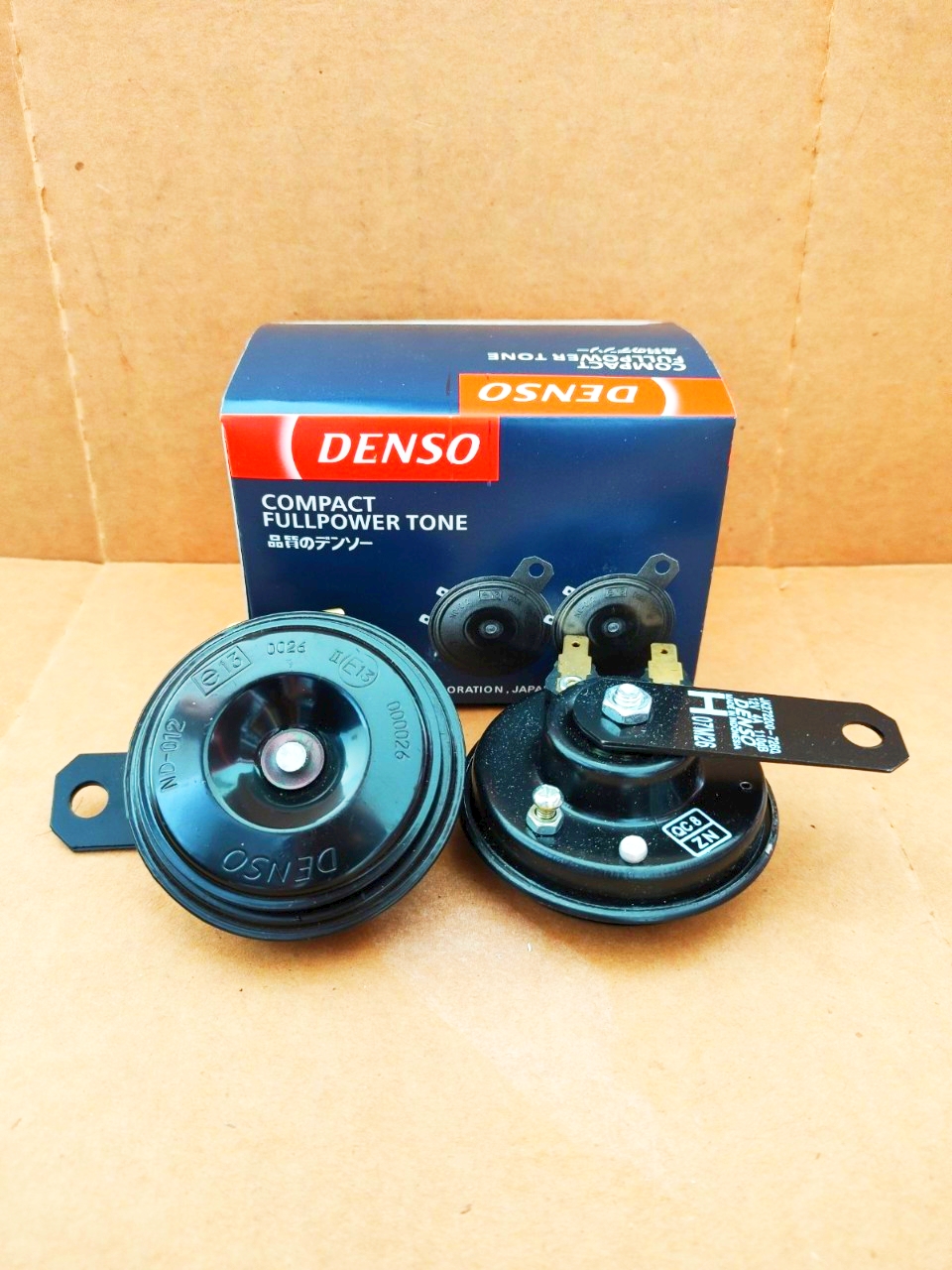 [SALE9.9] Bộ Còi Dĩa Denso 12V - Dành cho xe du lịch