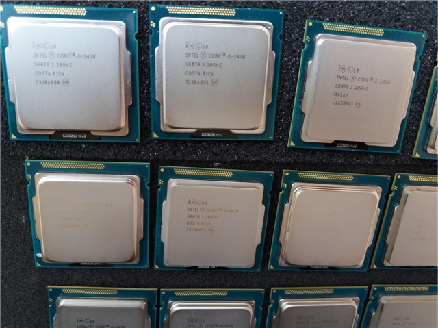 CPU I5 3470 Socket 1155 Speed 3.20ghz.