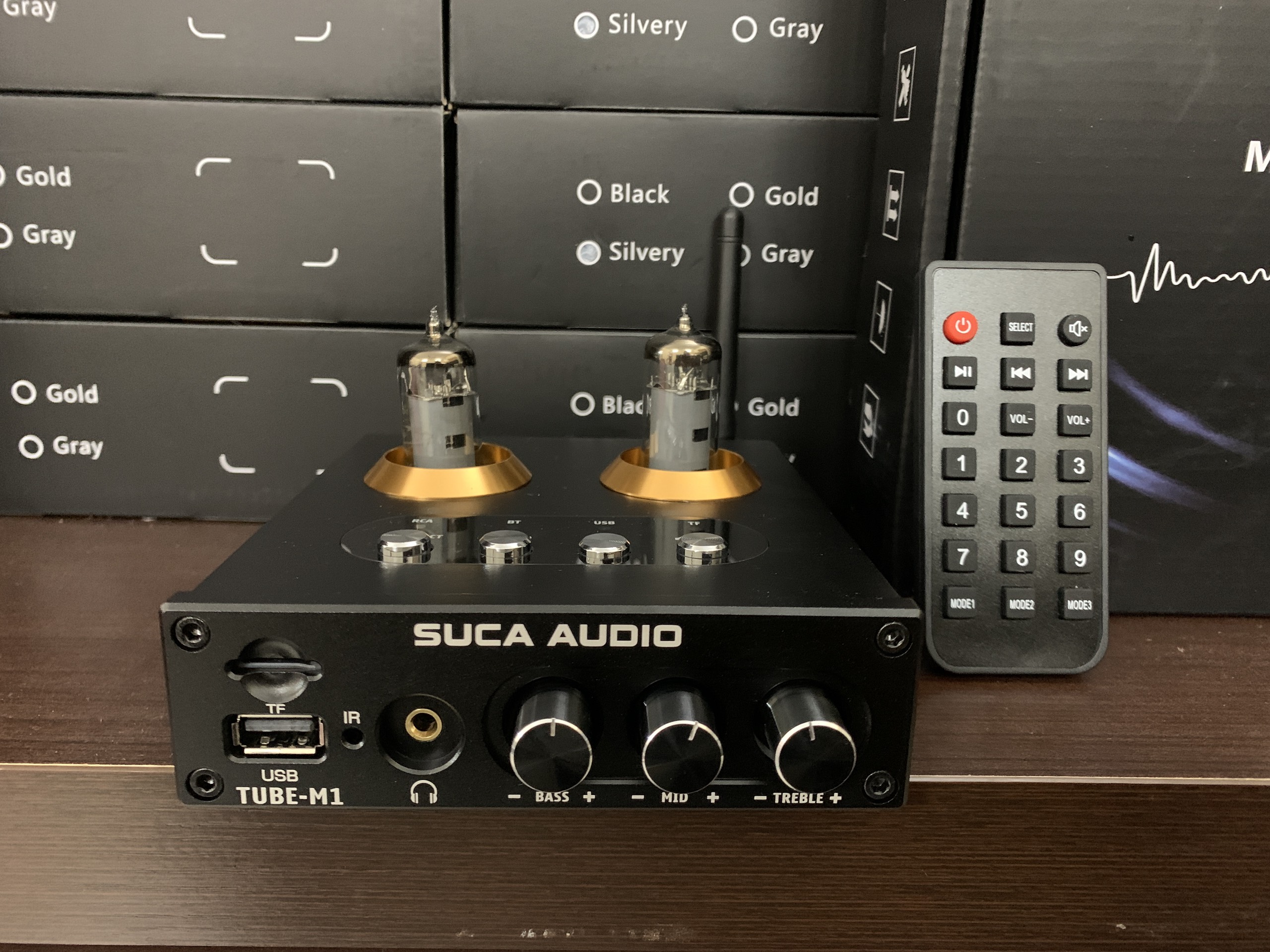 [HCM]BỘ PRE ĐÈN SUCA AUDIO TUBE M1 ĐỌC USBTHẺ NHỚBLUTOOTH 5.0.