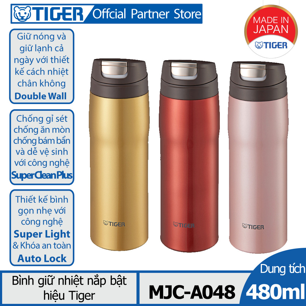 Tiger Mjc-A048 Thermos Bottle (480ml)