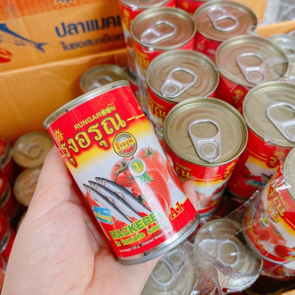 lốc 10 hộp cá sốt cà thái lan