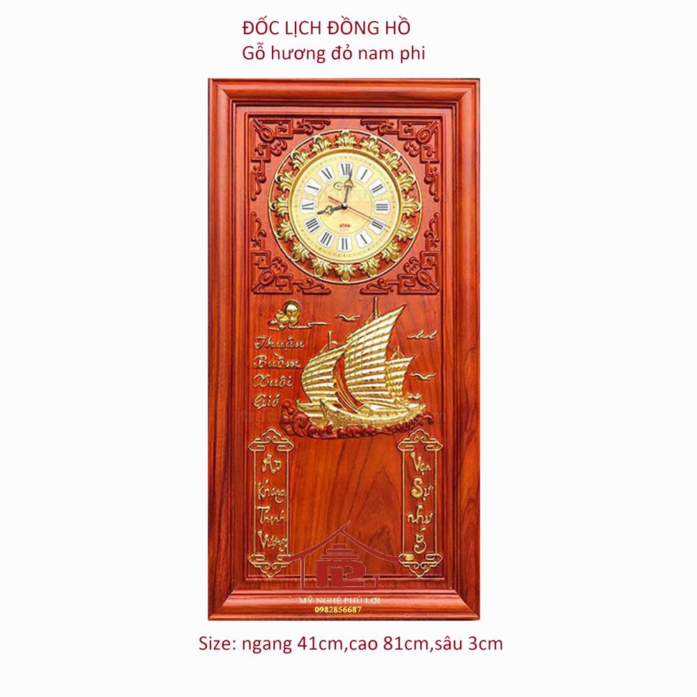 Đốc lịch đồng hồ thuận buồm xuôi gió