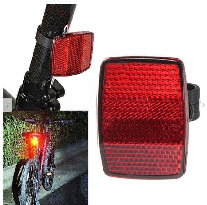 Combo 2 phản quang trước sau gắn xe đạp