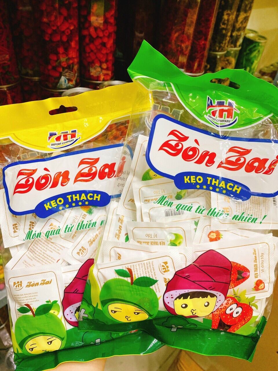 Kẹo Thạch Trái Cây Zòn Zai 400gr