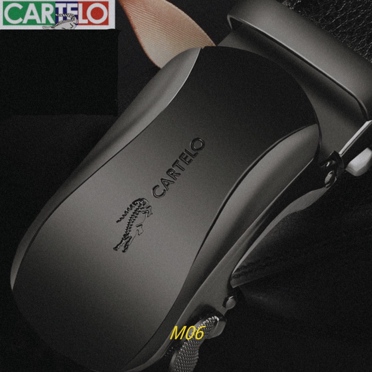 Thắt lưng da nam cao cấp Cartelo - M06