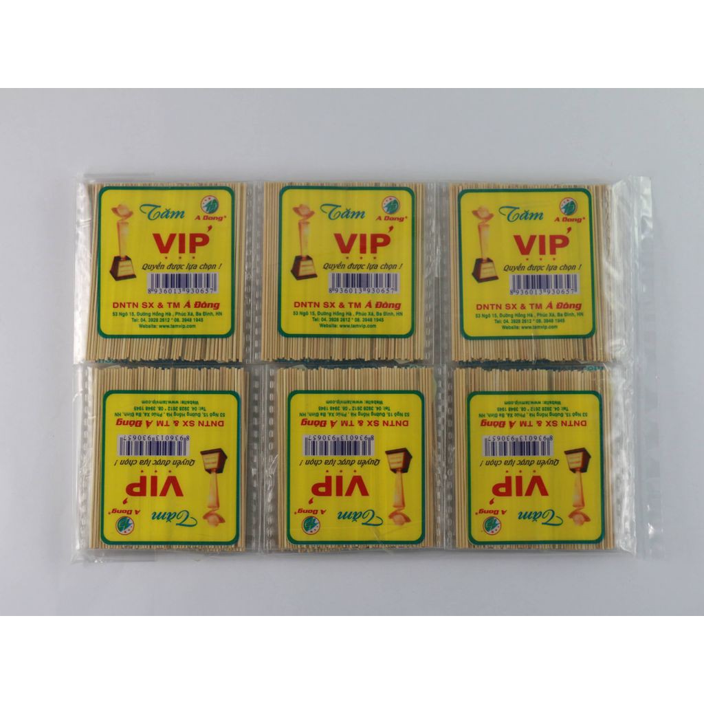 Sét 10 gói tăm VIP Á Đông