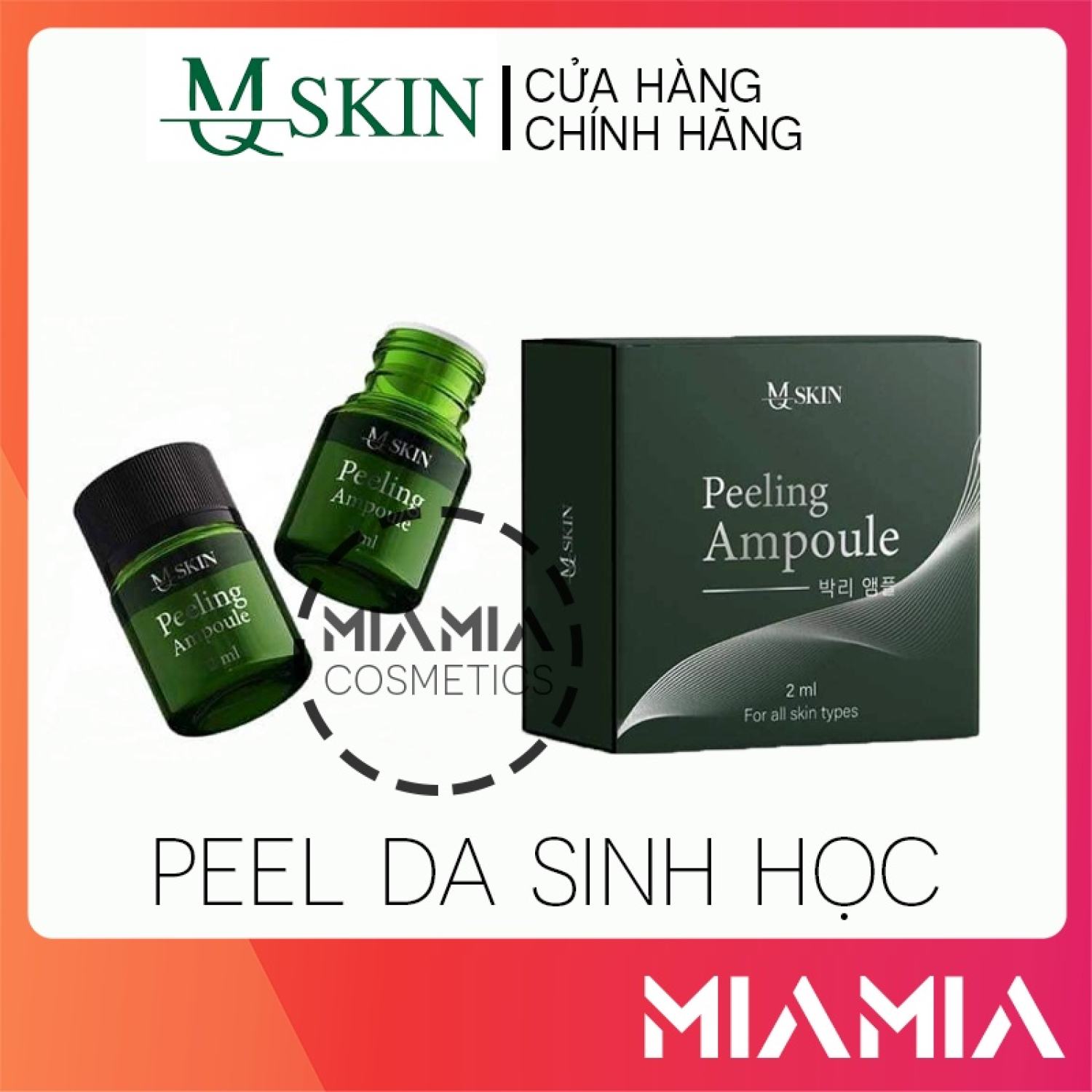 Serum Peel Da Sinh Học MQ Skin - Peeling Ampoule 2ml - 8936117150715
