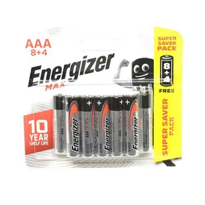 Pin Đũa AAA Energizer max vỉ 12 viên