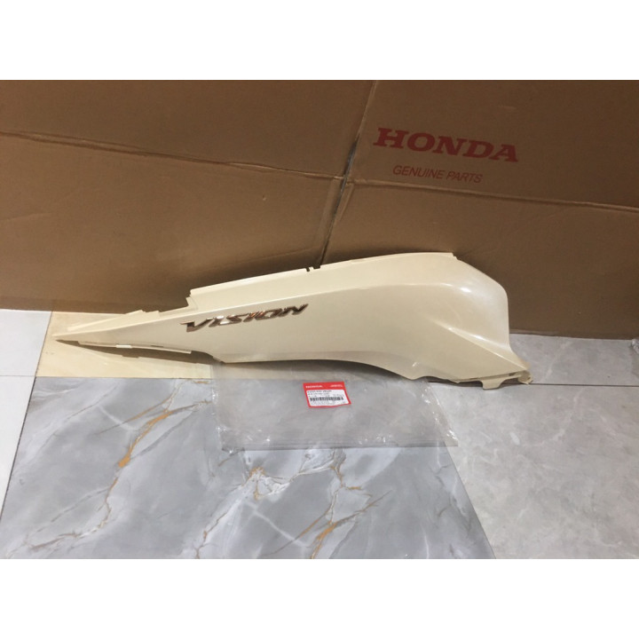Ốp sườn phải Vision 2014 đến 2020 màu vàng nhạt *Y229P* chính hãng honda.