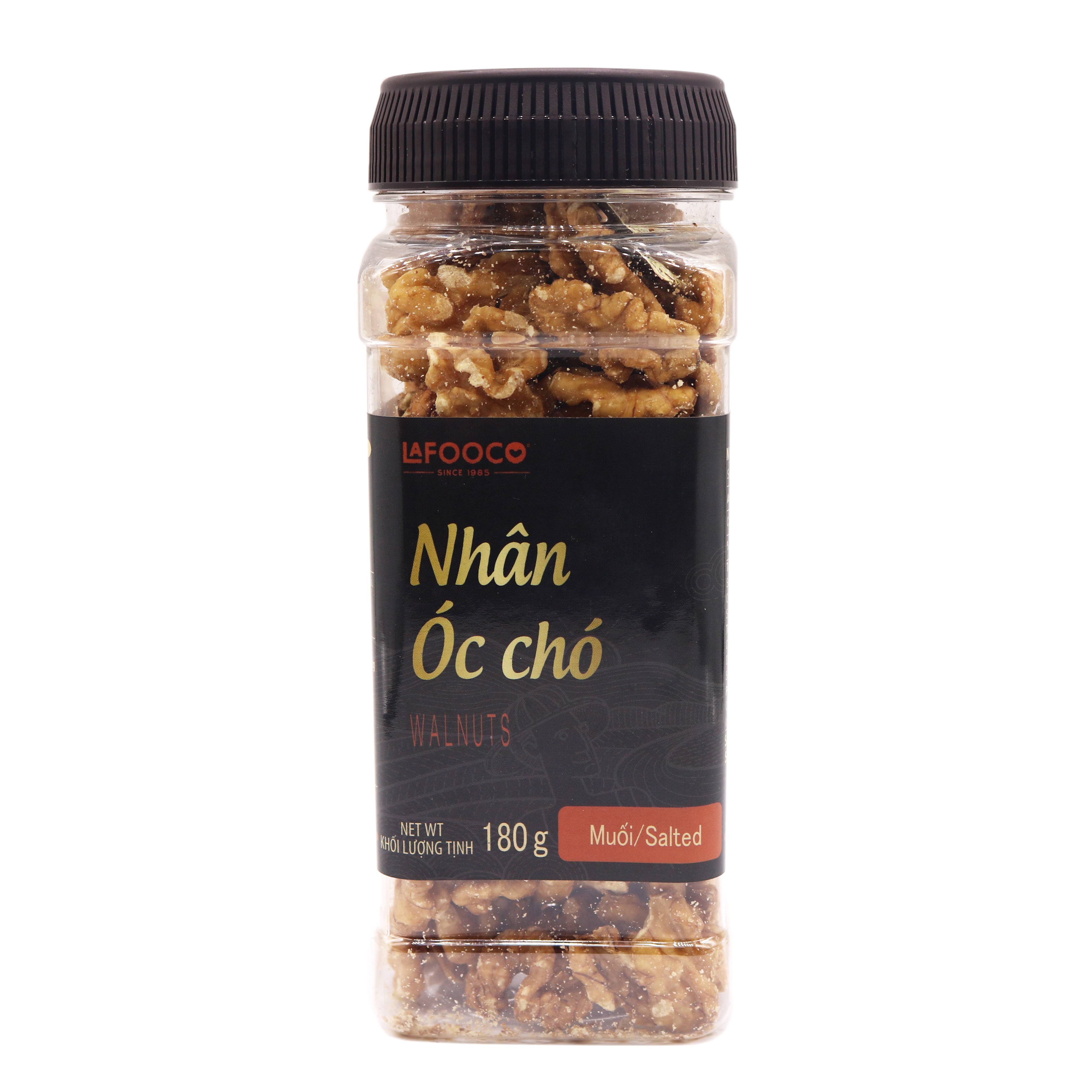 Nhân Óc Chó Mỹ Sấy Muối LAFOOCO 180g