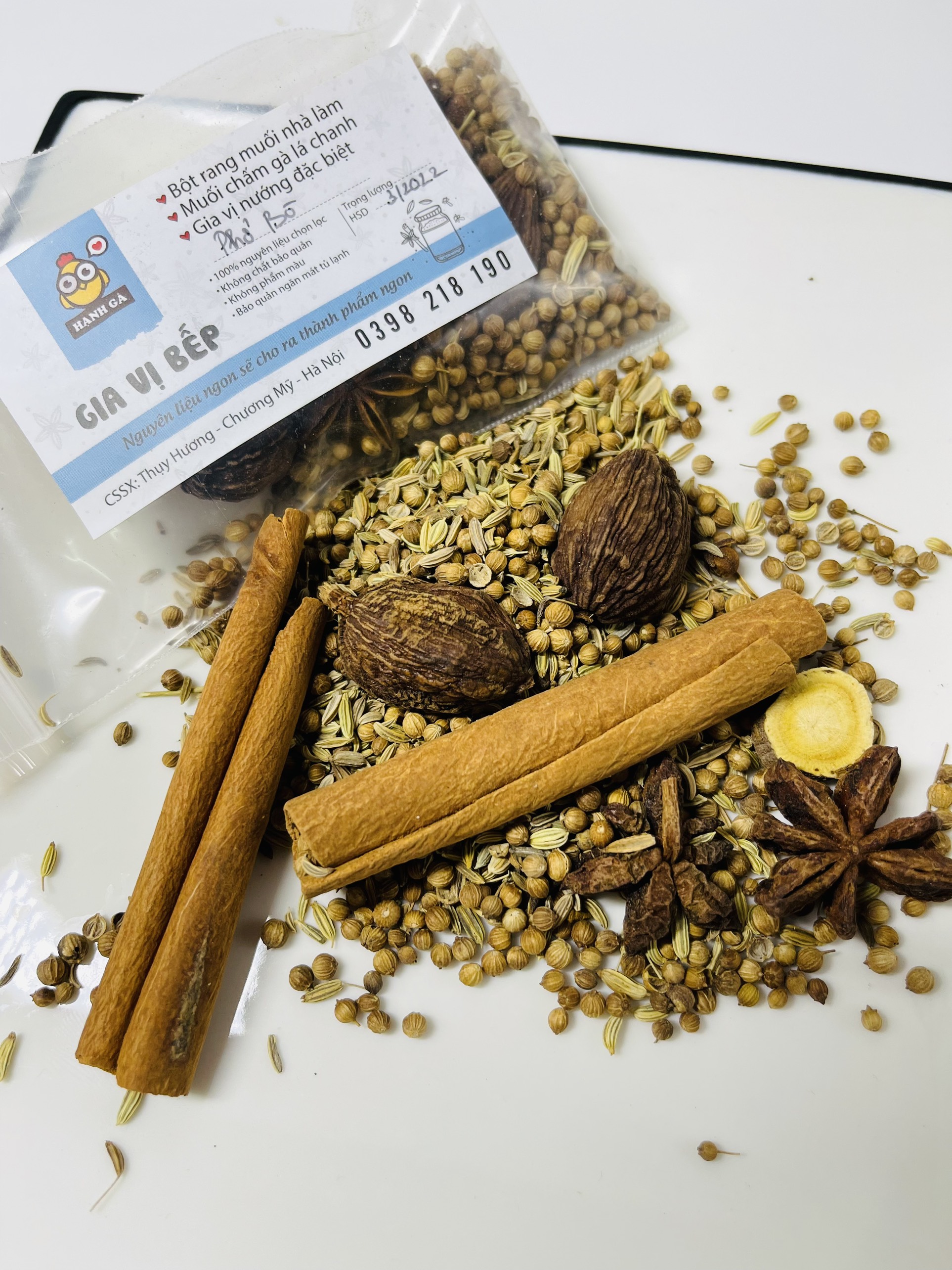 Gia vị nấu phở Bò chuẩn vị