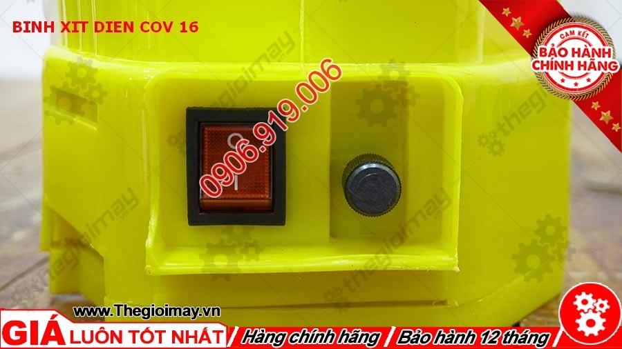 [HCM]Bình xịt điện con ong vàng COV 16D