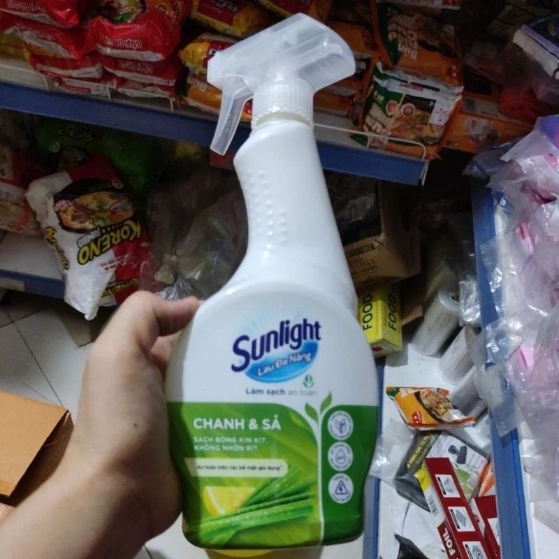 Nước lau đa năng siêu nhanh Sunlight 500ml
