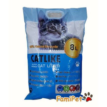 Cát vệ sinh cho mèo Catlike - Cà Phê - 8L