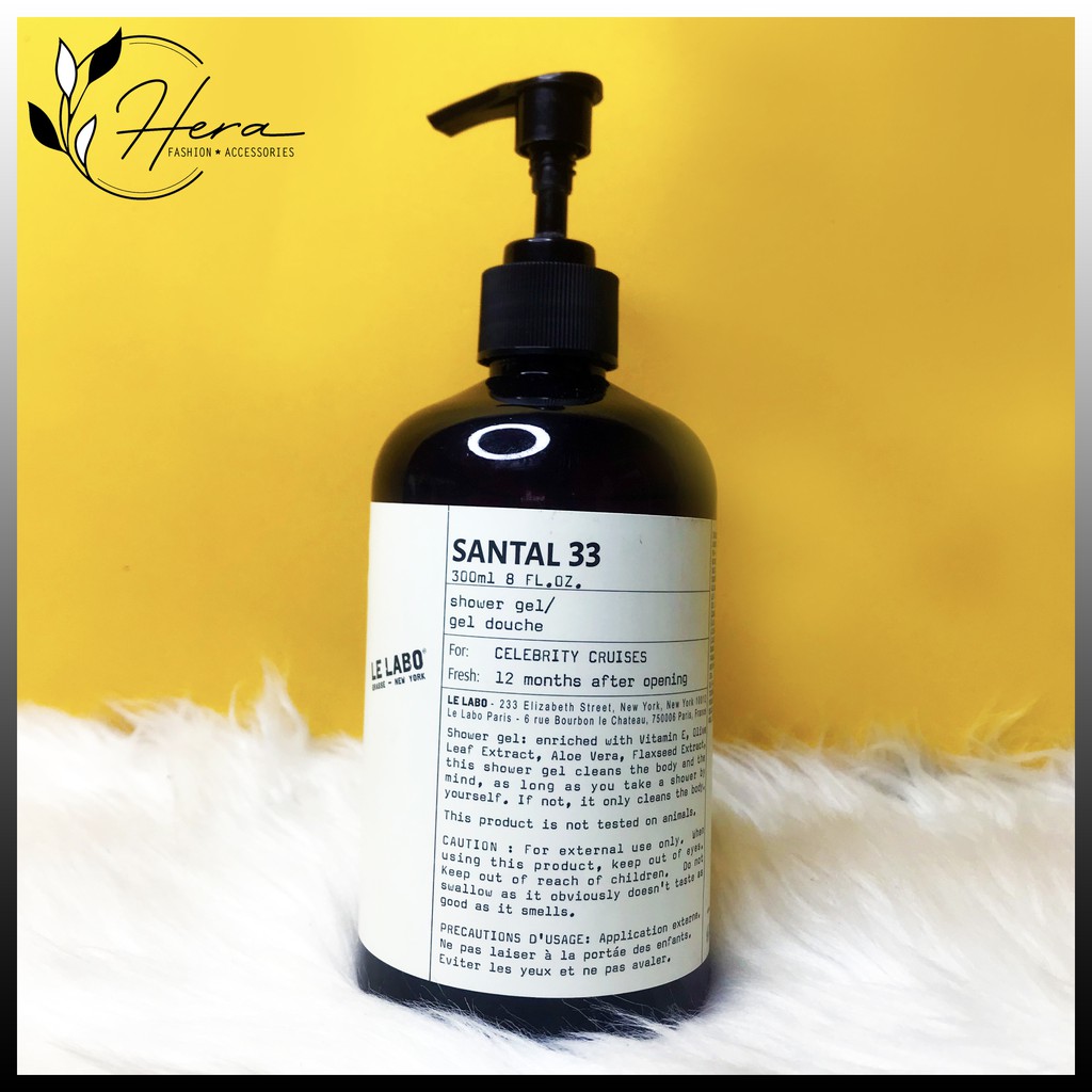 Sữa tắm Nước Hoa LELABO SANTAL 33
