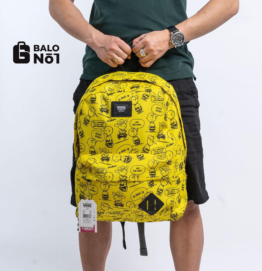 [HCM]Balo Cao Cấp Van.s Old Skool Backpack - Yellow