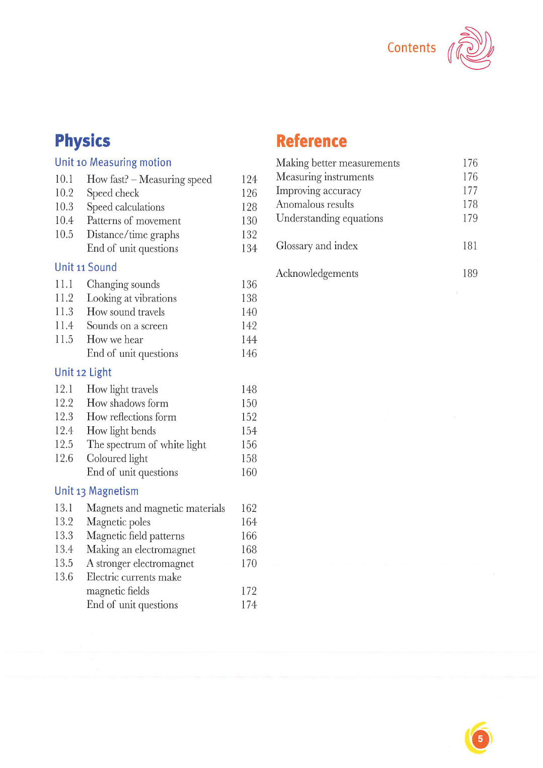 Science course book + Work book