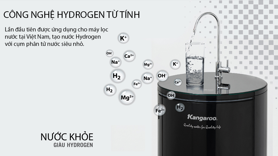 MÁY LỌC NƯỚC KANGAROO HYDROGEN KG100HC
