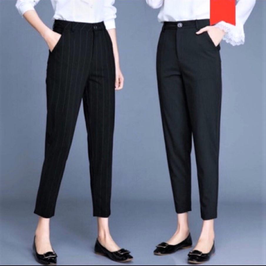 BÁO GIÁ GIÀY TÂY NỮ | Shopee Lazada Sendo Tiki mới nhất 16 QUẦN TÂY NỮ VẢI TUYẾT ĐẸP KHÔNG NHĂN , QUẦN ÂU NỮ , QUẦN NỮ ĐEN , QUẦN VẢI NỮ LOẠI ĐẸP