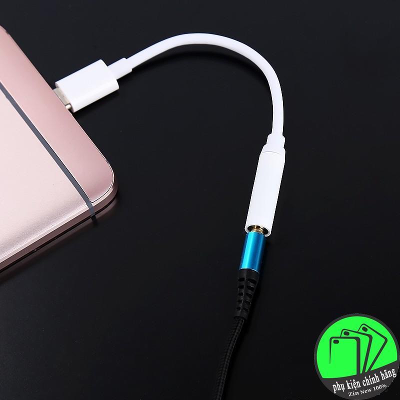 Cáp chuyển đổi AUDIO Type-C sang 3.5mm -BH 24 tháng
