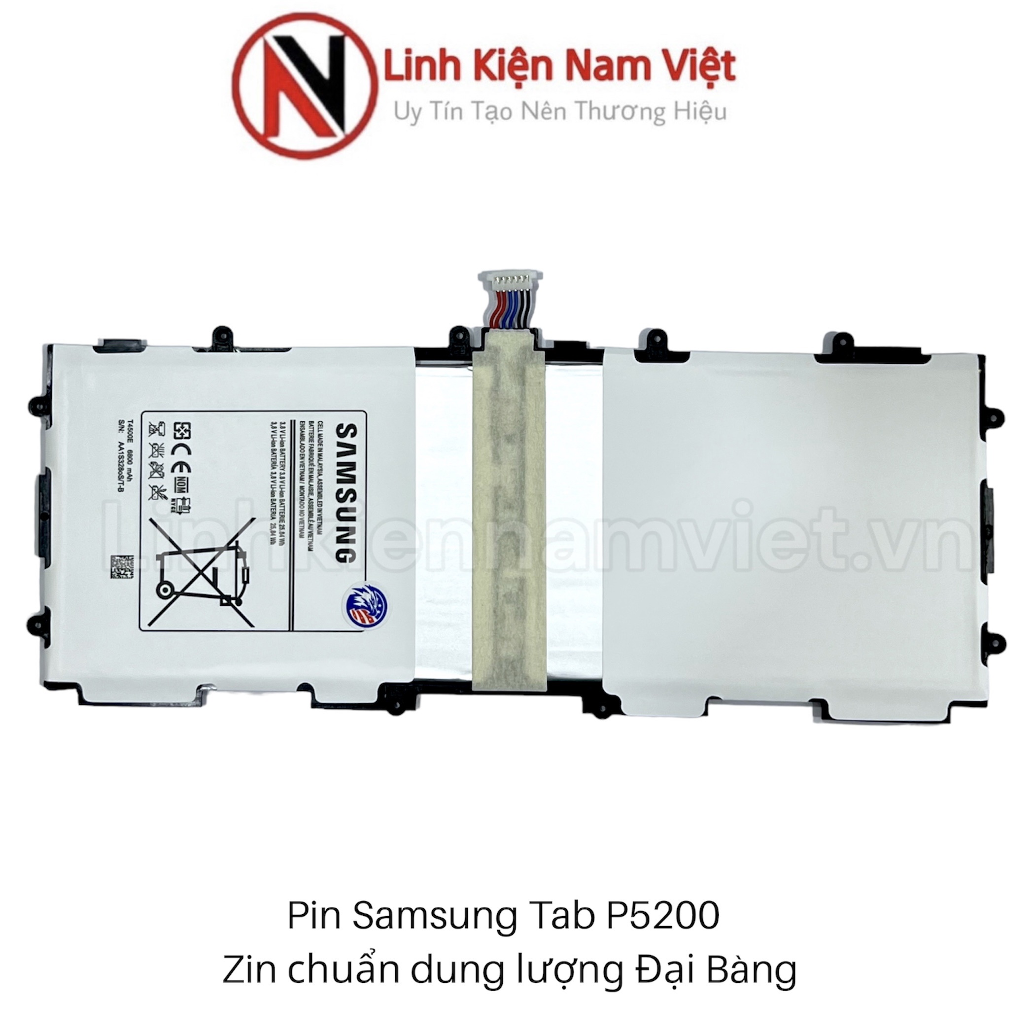 Pin samsung tab p5200 / p5210 / tab 3 10.1
