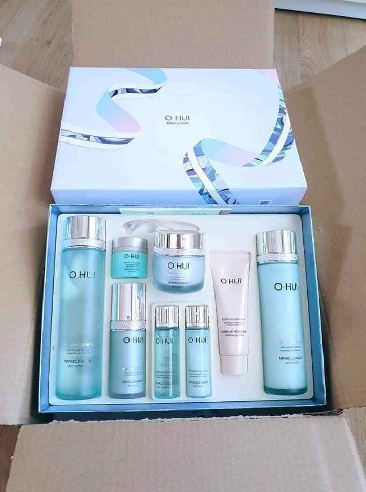 Set dưỡng da cấp nước Ohui Aqua